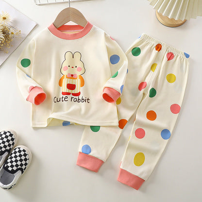 Autumn And Winter Underwear Suit Cotton New Men And Women