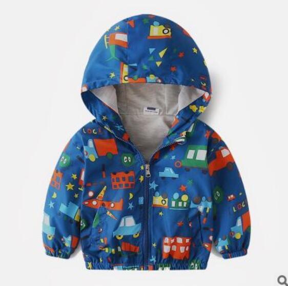 Veste décontractée à capuche pour garçon