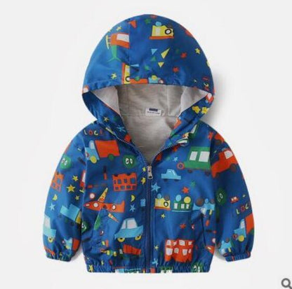 Veste décontractée à capuche pour garçon