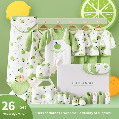 Ensemble cadeau de vêtements pour bébés en pur coton - Nouveauté