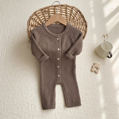 Children's Fart Clothes Romper With Bear Hat