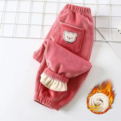 Fashion Corduroy Casual Pants Boys And Girls