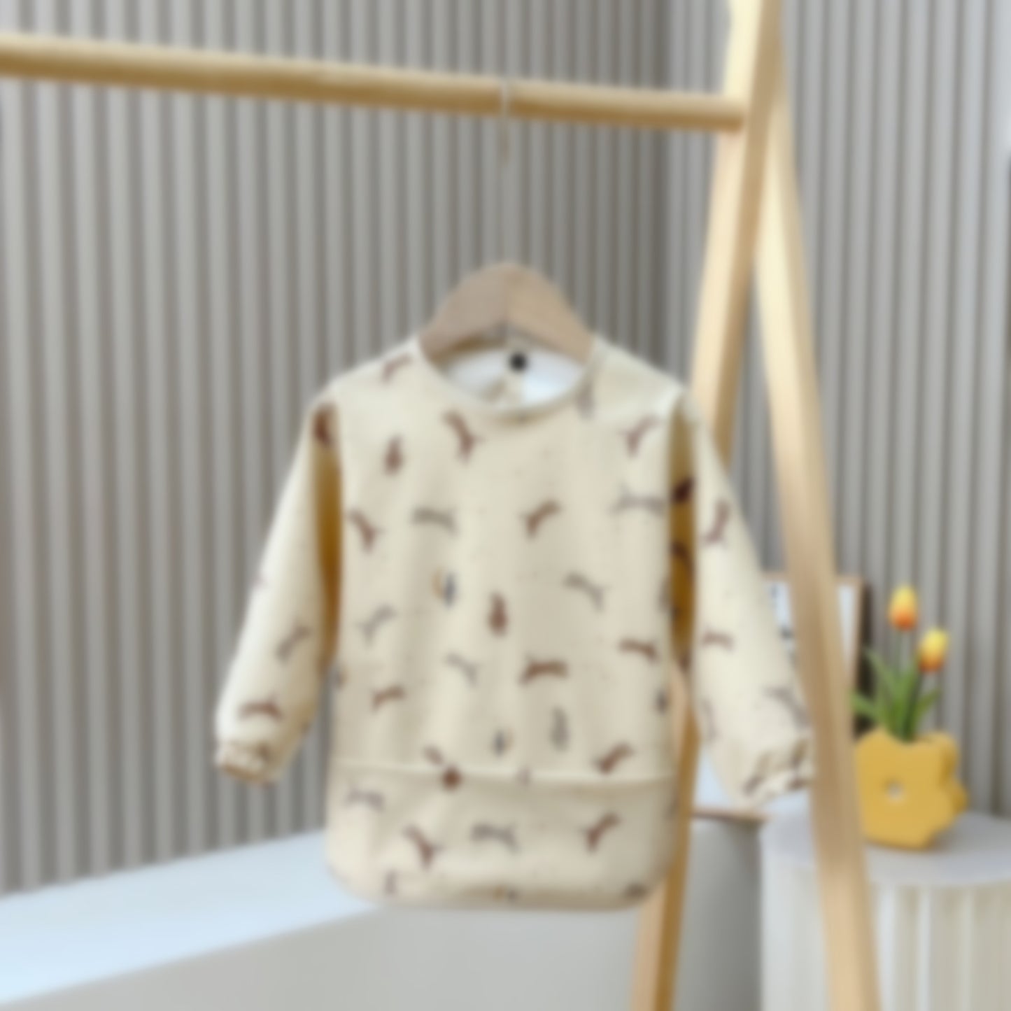 New Children's Waterproof Inside-out Wear Anti-dirty Overclothes