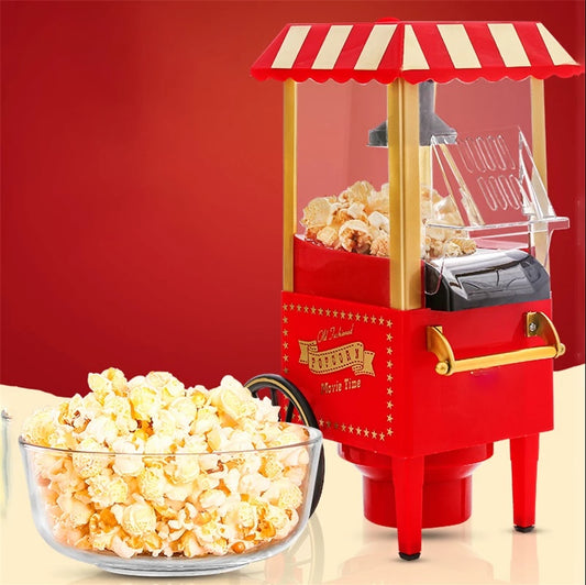 Máquina de palomitas de maíz clásica para coches, mini máquina de palomitas de maíz pequeña, máquina de palomitas de maíz tipo soplador