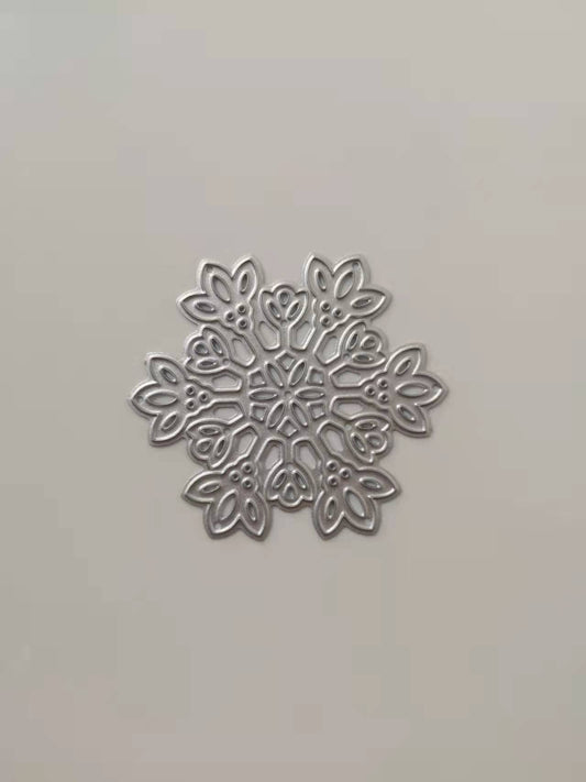 3 Style Of Snowflake And Sentiment Quotes Cutting Die For Christmas