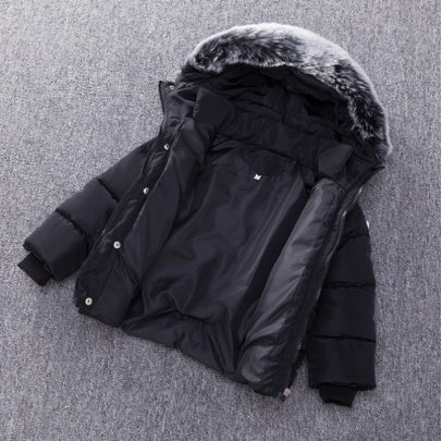 Veste épaisse en coton pour enfants