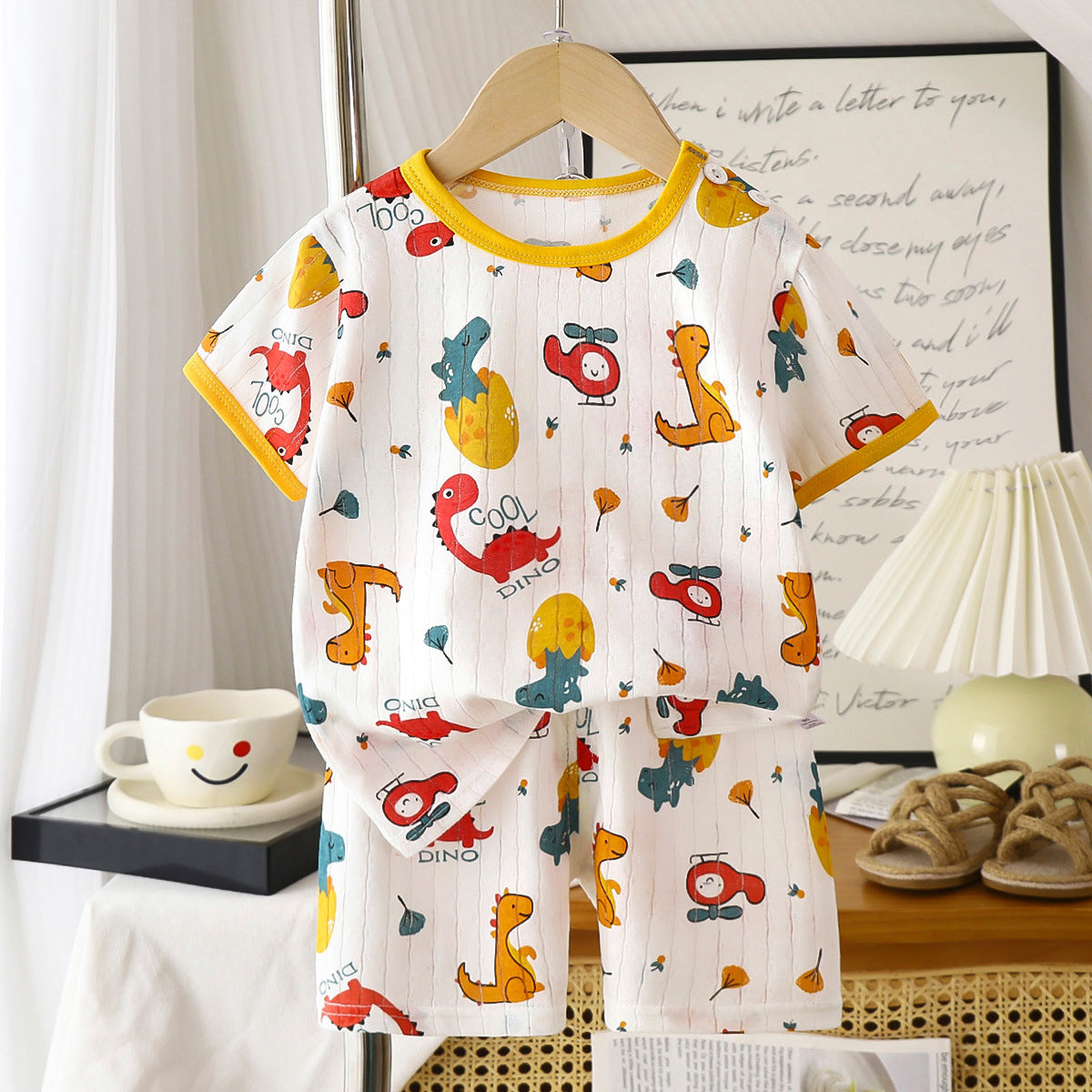 Children's Short-sleeved Shorts Suit