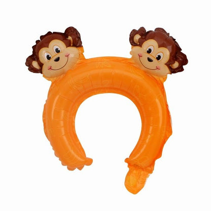 Aluminum film balloon push mobile headdress