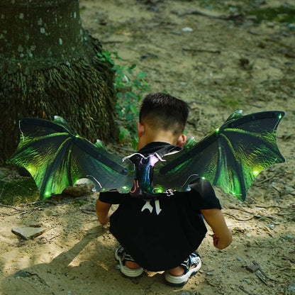 Alas de dinosaurio Alas de mariposa eléctricas Niños Luminosas