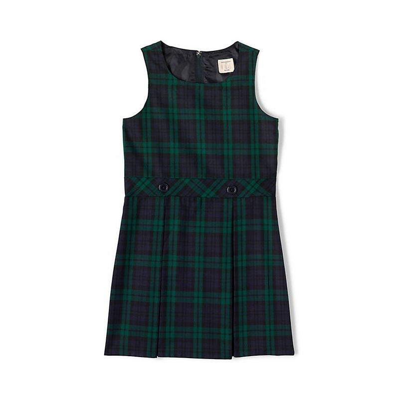 Plaid British Style Uniform For Women Spring And Summer