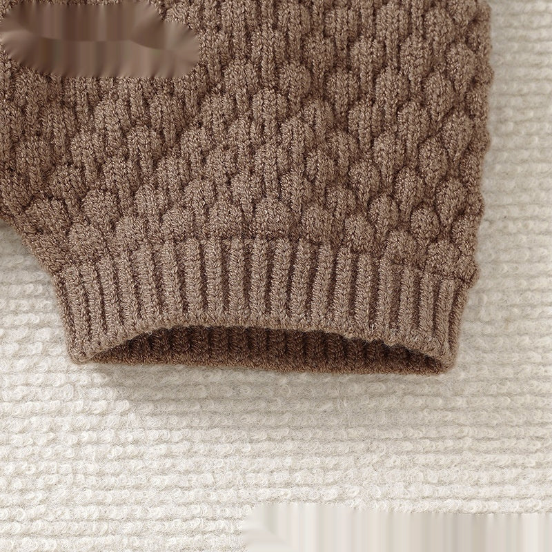 New Integrated Infant Solid Color Suspenders