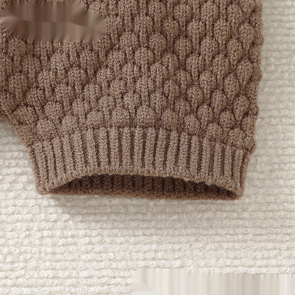 New Integrated Infant Solid Color Suspenders