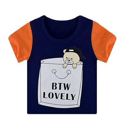 Camiseta de manga corta para niño
