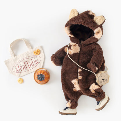 Vêtements pour bébé avec motif petit ours pour nouveau-nés garçons et filles