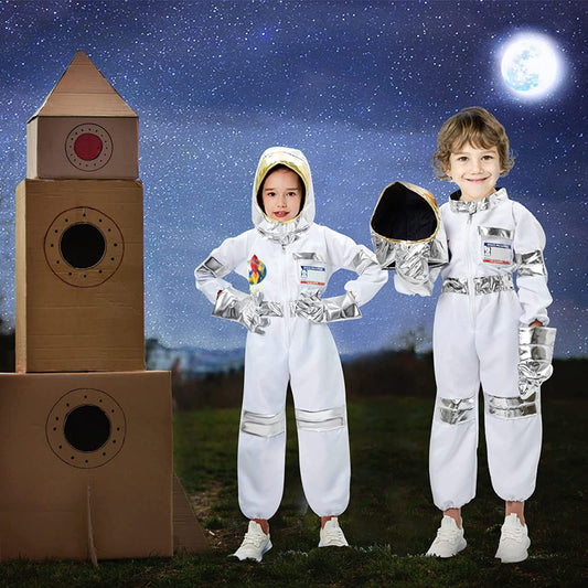 Children's Creative Astronaut Gloves Festival Party Performance Cosplay Clothes