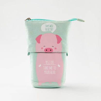 Creative pencil case Korean student stationery