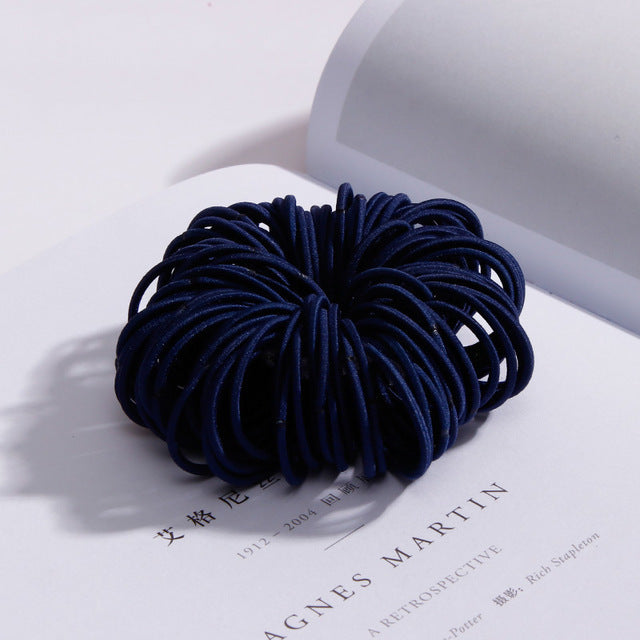 Nylon Does Not Hurt Hair Color Children's Rubber Band