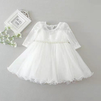 Girl's Sweet And Casual Versatile Fluffy Skirt