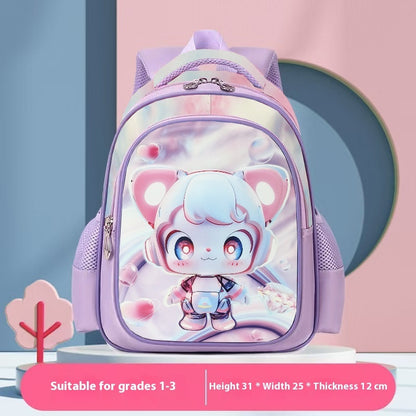 New Kindergarten Backpack Cartoon Bag Children's Backpack