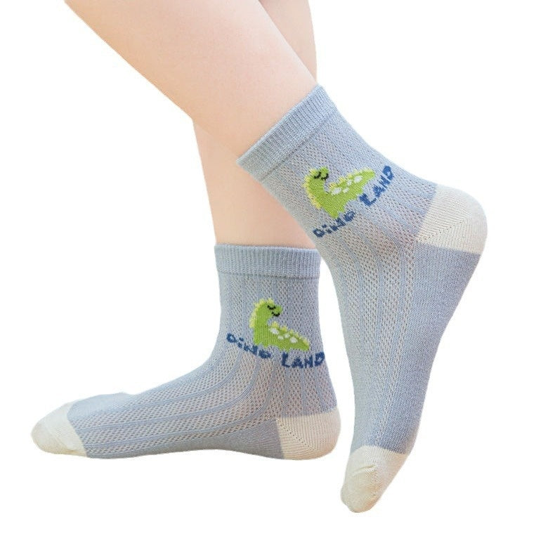 Children's Socks Tube Socks Springsummer Thin Breathable