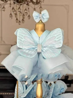 Little Girl Flower Girl Wedding Dress Tulle Tutu Skirt Children's Western Style Dress