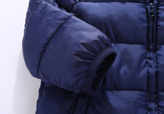 Abrigo de piel de cordero para niños