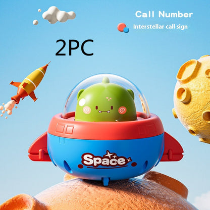 Children's Cute Puzzle Press Car Toy