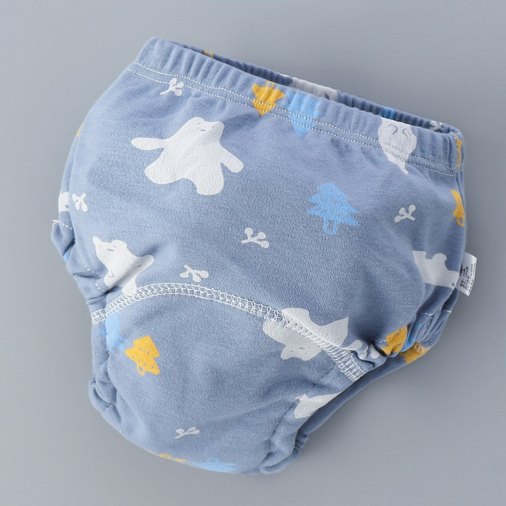 Couche de bébé lavable en gaze respirante à 6 épaisseurs