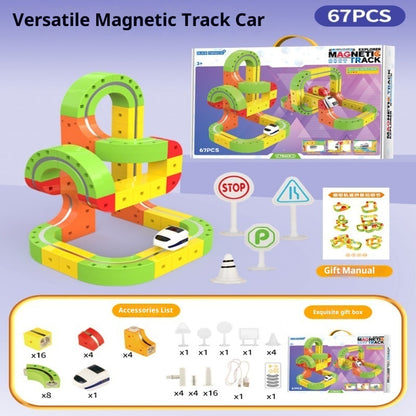 Upgrade Plus-sized Variable Magnetic Force Track Train