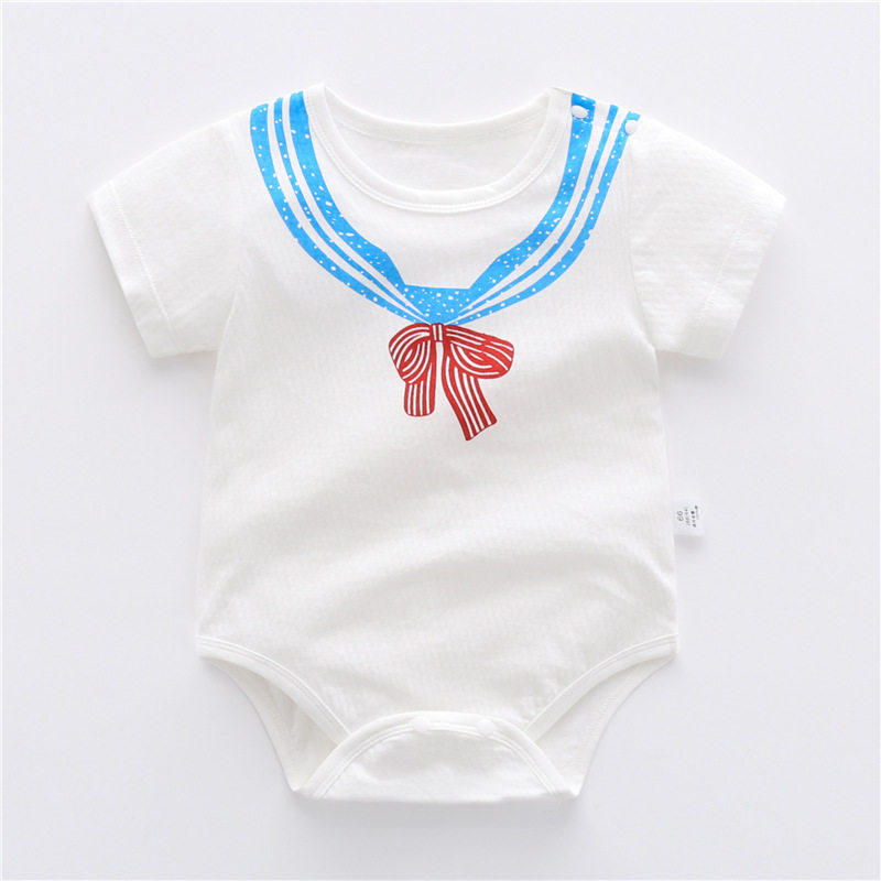 Body bébé polyvalent à manches courtes