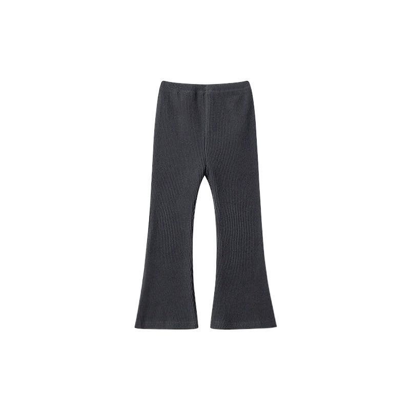 Legging uni polyvalent, décontracté et élégant pour petites filles