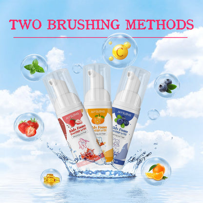 Children's Foam Tooth Cleaning Mousse Toothpaste