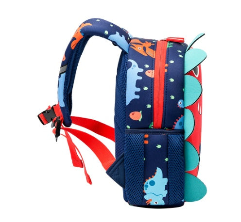 Mochila escolar con diseño de dinosaurio para niños de preescolar