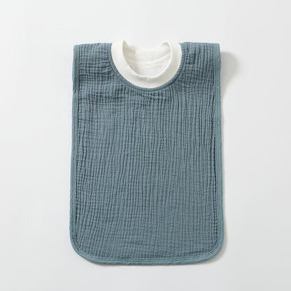 Bavette-serviette pour enfants grand format anti-taches