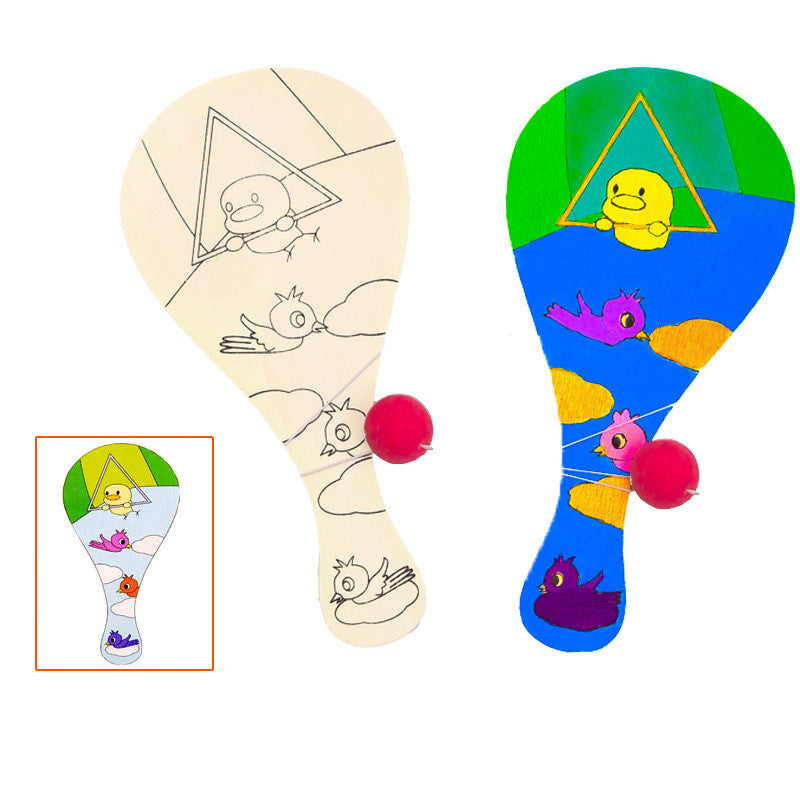 Children's Handmade Painting Creative Graffiti Ball Toy