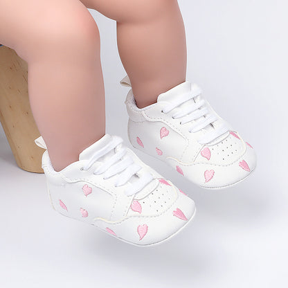 Rubber-soled Sneakers Baby Toddler Shoes