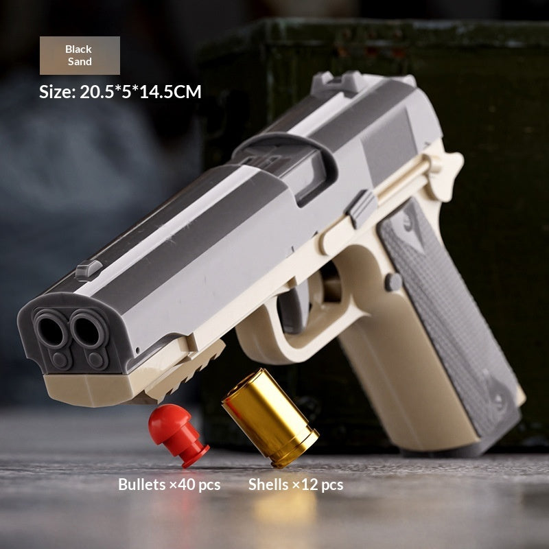 Pistolet jouet à double éjection de barillet