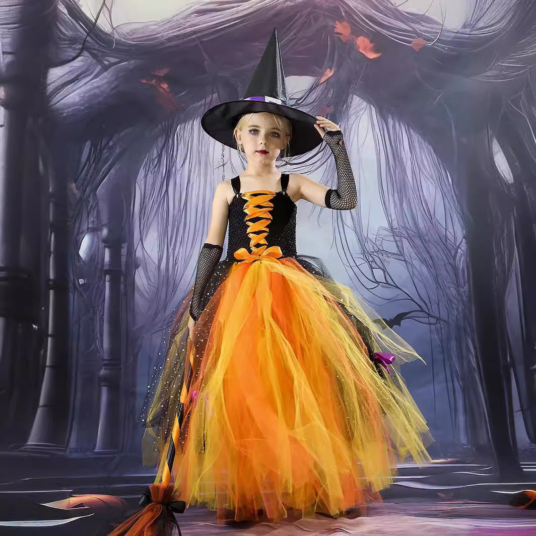 Cosplay Witch Pettiskirt Witch Cosplay Costume Wizard Skirt