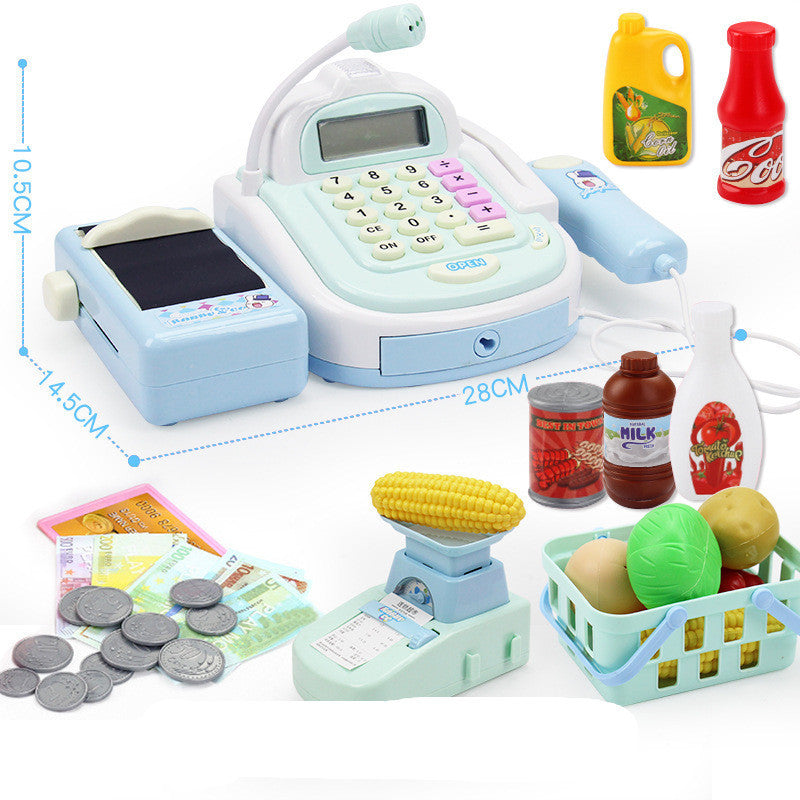 Caisse de supermarché de simulation