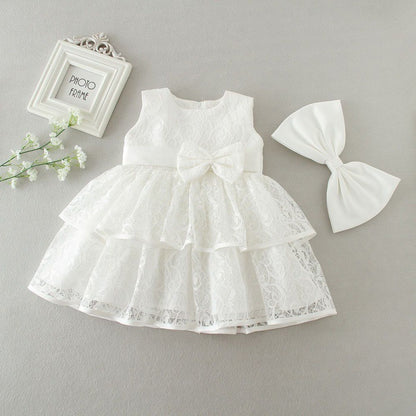 Girl's Sweet And Casual Versatile Fluffy Skirt