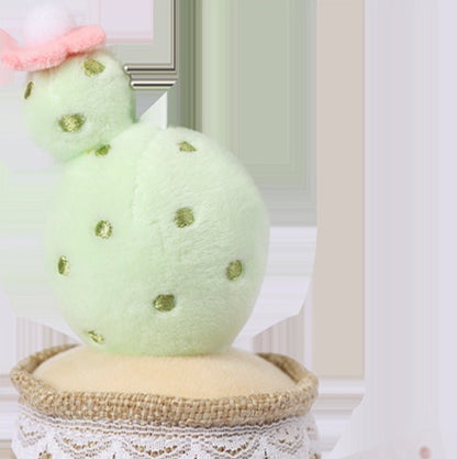 Dancing Cactus Plush Toy Succulent Potted Decoration