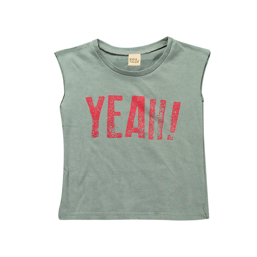 T-shirt sans manches pour enfant