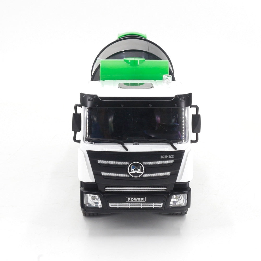 Jouet de véhicule d'ingénierie camion malaxeur télécommandé, modèle électrique télécommandé