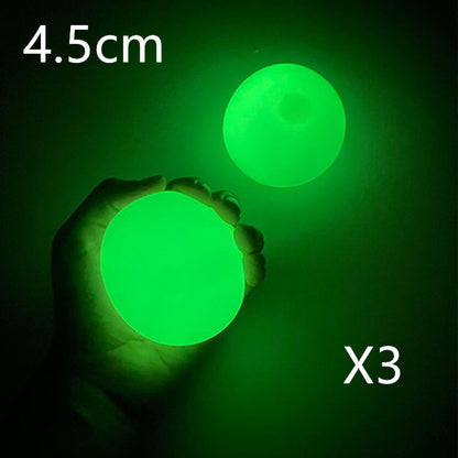 Decompression toy sticky wall ball