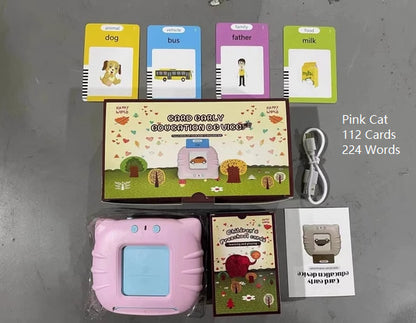 British Pronunciation Early Childhood Education Card Machine