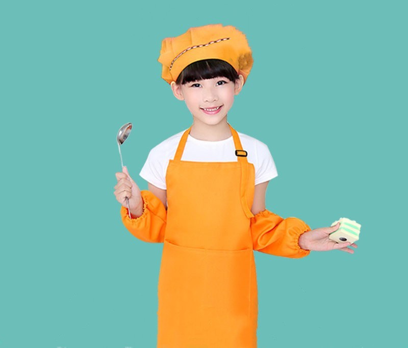 Children's Kindergarten Painting Chef Apron