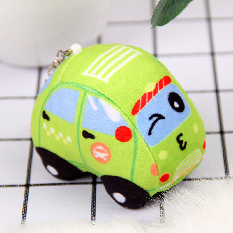 Children's Cognitive Simulation Toy Car Plush Doll