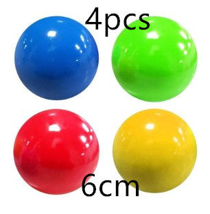 Decompression toy sticky wall ball