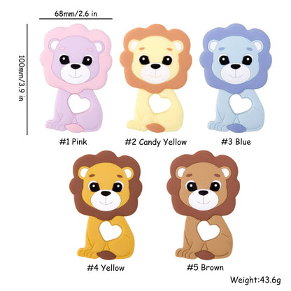 Baby pacifier chain baby silicone molar teether bite