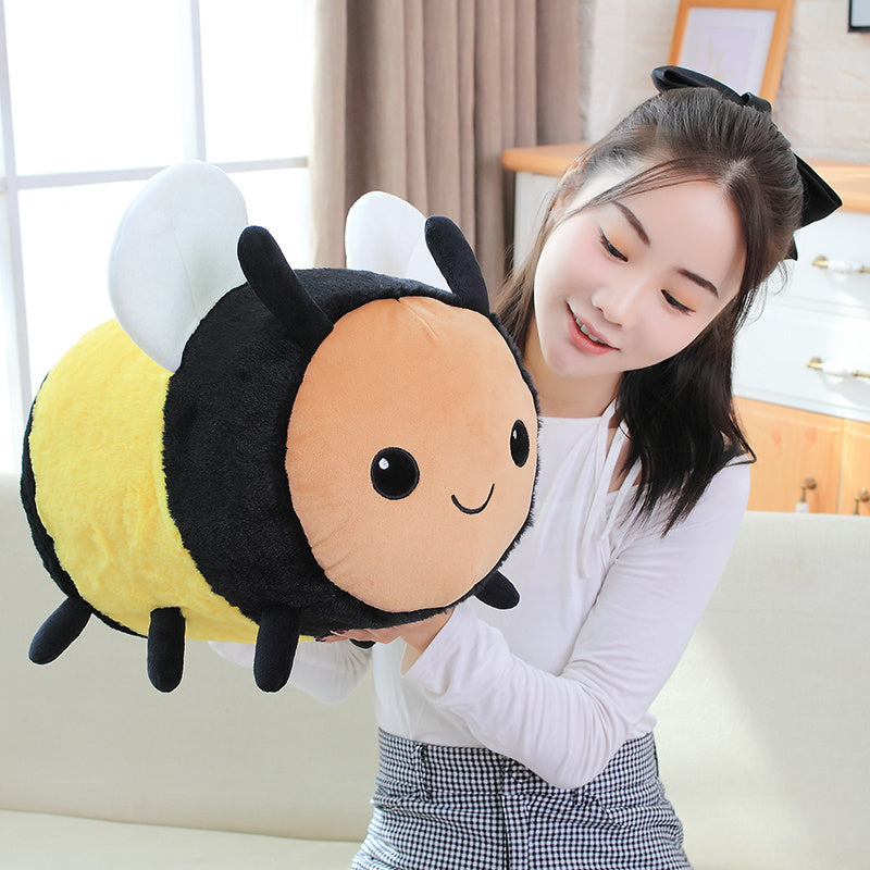 Cartoon bee ladybug plush toy